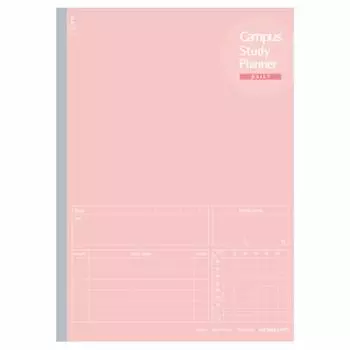 KOKUYO Campus Notebook Study Planner Daily в линейку B5 светло-розовый No-Y80MD-LP светло-розовый