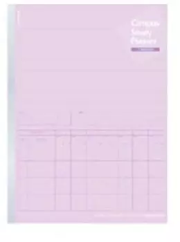 KOKUYO Campus Study Planner Notebook 2 Week Ruled [Purple] Semi-B5 No-Y80LT-V 5-Book Set