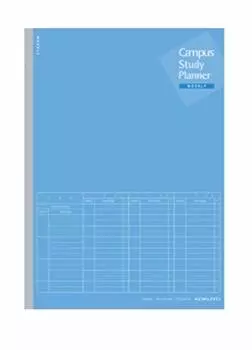KOKUYO Campus Study Planner Weekly линованный синий набор из 5 книг (Блокнот) Полу-B5 No-Y80MW-B синий