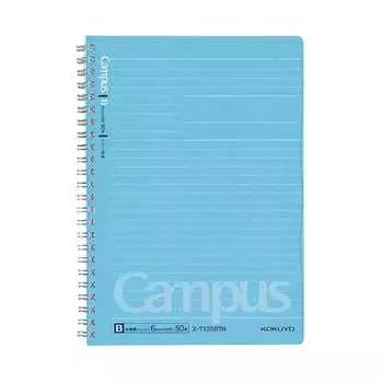 KOKUYO Campus Twin Ring Notebook A5 B-ruled 50 Sheets S-T135BTN