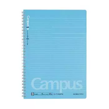 Kokuyo Campus Twin Ring NoteBook B5 B 40 t115Btn