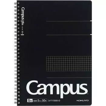 KOKUYO Campus Twin Ring сетка с линейкой среза x 5 Semi-B5