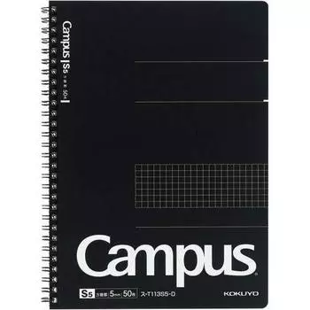 KOKUYO Campus Twin Ring сетка с линейкой среза x 5 Semi-B5