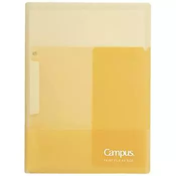 KOKUYO Campus Удобный для просмотра файл для печати A4 Желтый Fu-CE755Y [Комплект для оптовой покупки из 5 книг]