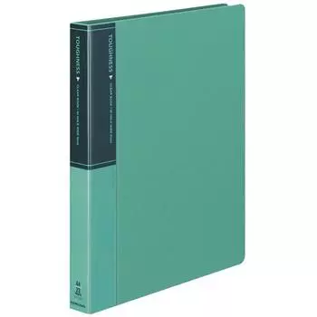 KOKUYO Clear Book Toughness Сменная бумага Тип A4 Вертикальная 30 отверстий 23 листа Зеленый La-F730G
