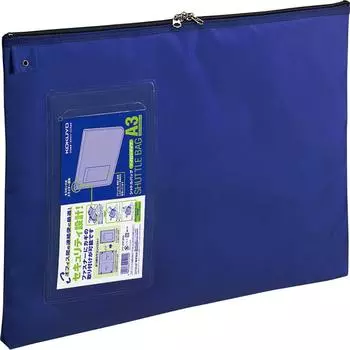 KOKUYO Contact Case Shuttle Bag нейлон A3 синий Kuke-2913B