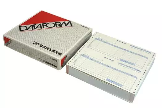 KOKUYO Continuous Slip Delivery Invoice 3 400 Бумага, Примечание, Включено, Копии, Наборы, EC-TE1001