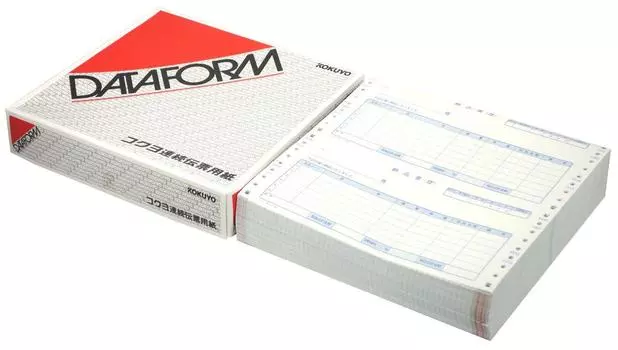 KOKUYO Непрерывная бумага для распечатки, акт приема-передачи, счет-фактура, 4 копии, EC-TE1054