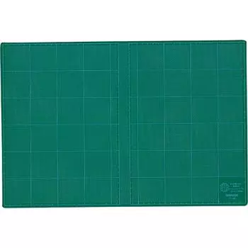 KOKUYO Cutter Mat 3mm Thick Green Bifold Specification Graph Ruled A4/A3 Ma-45 зелёный