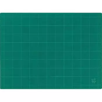 KOKUYO Cutter Mat 3mm Thick Green Graph Ruled 450 x 600mm Double-Sided Ma-43N зелёный