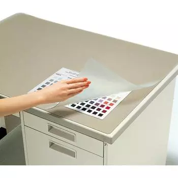 KOKUYO desk mat, soft (recycled olefin resin), with underlay, matte, 987 x 687 Ma-607M