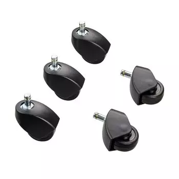 KOKUYO Диаметр 50V (Резиновое одинарное колесо) Комплект из 5 роликов A-CS25GBK