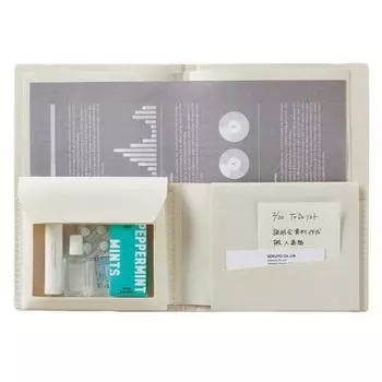 KOKUYO Document File BIZRACK A4 Bifold Off-White F-BRFLD950W