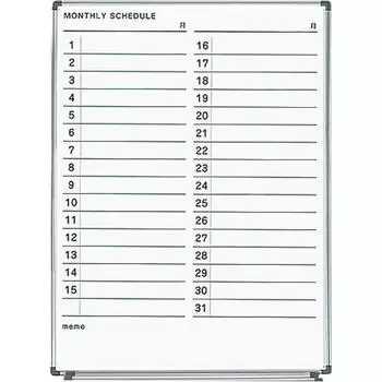 KOKUYO Доска облегченного типа для ежемесячных мероприятий FB-SL215MW
