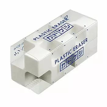 KOKUYO Eraser Kado Keshi Styrene Elastomer Resin 20x50x20mm Keshi-U700N Set of 2
