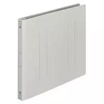 KOKUYO F-H15M Flat 328129011PP A4 альбомная ориентация 15 мм переплет 2 отверстия серый 10 комплектов