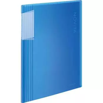 KOKUYO Файл Прозрачная Книга Novita A4 60 Листов Синий La-N60B