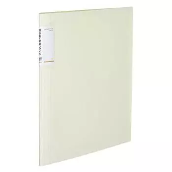 KOKUYO Файл с данными о получении, фиксированный тип Novita A4, 48 карманов, белый, комплект для покупки & La-NVR520W [3 пачки] белый