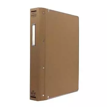 KOKUYO File Binder, Cloth Paste, A4, Vertical, with Metal Border, 30 Holes, Holds 200 Sheets Ha-123Z