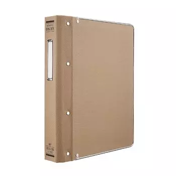 KOKUYO File Binder Cloth Pasted B5 Vertical with Metal Border 26 Holes Holds 200 Sheets Ha-120Z