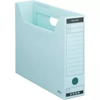 KOKUYO File Box B Type Slim A4 Horizontal Blue 5 Pieces светло-синий