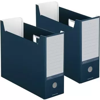 KOKUYO File Box NEOS A4 Набор из 2 штук темно-синий A4-NELF-DBX2