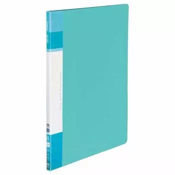 KOKUYO File Clear Book Glassel Fixed Type A4 Side Light Blue LA-GLB220LB