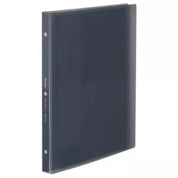 KOKUYO File Clear Book Glassel Replacement Type A4 Maximum Capacity 60 Pockets Black LA-GL720D