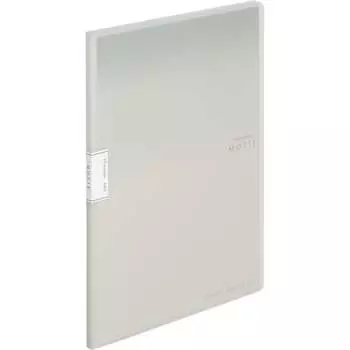 KOKUYO File Clear Book MOTTE A4 20 Sheets Pocket Gray LA-LM20LM