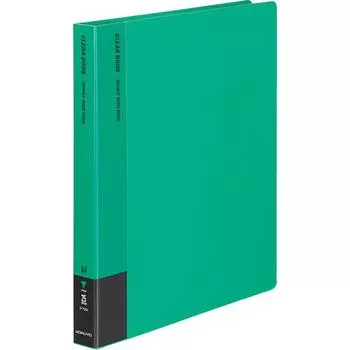KOKUYO File Clear Book Replacement Paper Type A4 Vertical 30 Holes Green La-730G зелёный