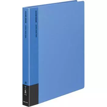 KOKUYO File Clear Book Replacement Type A4 Vertical 30 Holes Blue La-730B