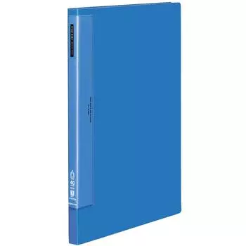 KOKUYO File Clear Book Wave Cut Fixed Type A3 Vertical 40 Sheets Blue La-T573B