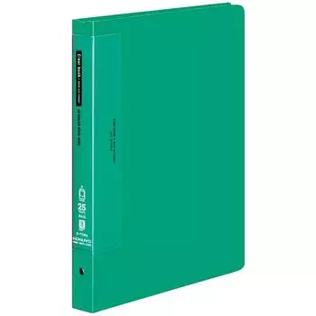 KOKUYO File Clear Book Wave Cut Replacement Type A4 Vertical 25 Sheets Green La-T730G