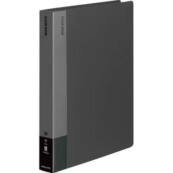 KOKUYO File Clear File A4 60 Sheets Gray La-585DM