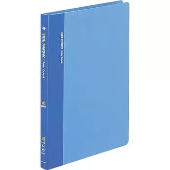 KOKUYO File Clear File A5 40 Sheets Blue La-822B
