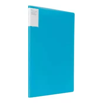KOKUYO File Clear File Carryall Fixed Type Back Pocket A3 20 Pockets Blue La-5833B