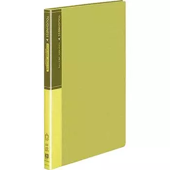 KOKUYO File Clear File Toughness A4 20 Sheets Yellow LA-F560NY