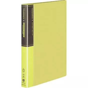 KOKUYO File Clear File Toughness A4 40 Sheets Yellow LA-F570NY