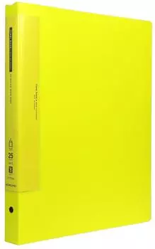 KOKUYO File Clear File Wave Cut Replaceable Paper Type A4 Vertical La-T730Y жёлтый