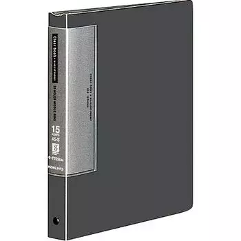 KOKUYO File Clear File Wave Cut Replacement Paper Type A5 15 Sheets Gray La-T722DM