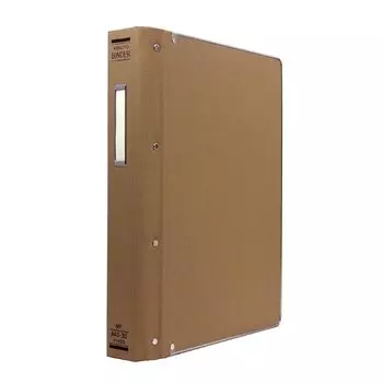 KOKUYO File Cloth with Metal 30 Holds 200 Sheets Binder, Paste, A4, Vertical, Border, Holes, Ha-123Z