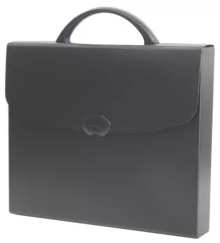 KOKUYO File Document Case Hard with Handle A4 Black Kuke-774D чёрный