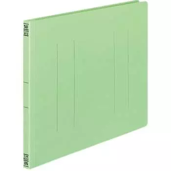 KOKUYO File Flat File, Paper Cover, Resin Binding, 2 Holes, B4 Side, Holds 150 Sheets, Green, Fu-V19G