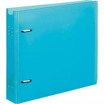 KOKUYO File for CDDVD with transparent case, 22 disc capacity, light blue EDF-CF221LB
