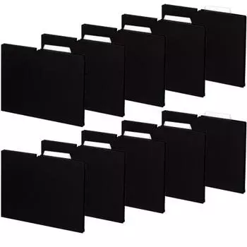 KOKUYO File Individual Folder NEOS A4 15mm 3-side binding 10 volumes Black A4P-NEF15DX10