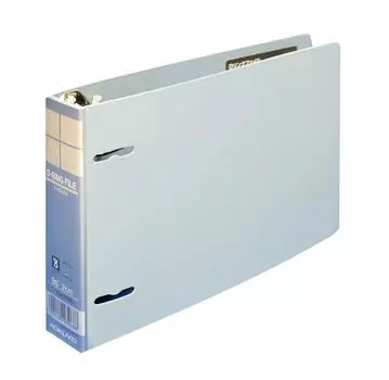 KOKUYO File Inter Gray B6 capacity Blue purchase set of D-Ring 2-hole 200-sheet Fu-FD428NB [Bulk 5] синий