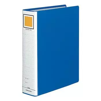 KOKUYO File Pipe File A4 2 holes 600 sheets capacity Blue F-E660B