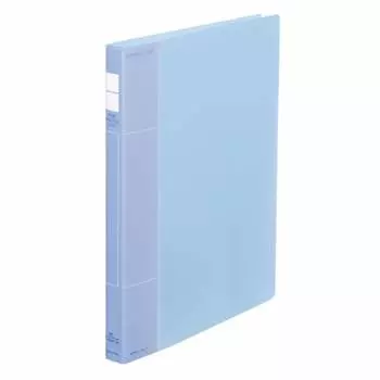 KOKUYO File Pop Ring File Slim PP Sheet Cover B5 Blue Fu-PS411B