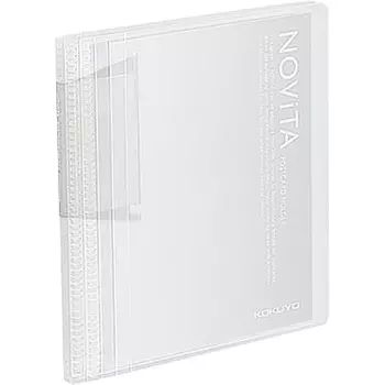 KOKUYO File Postcard Holder Novita A6 60 Sheets Transparent Hase-N60T