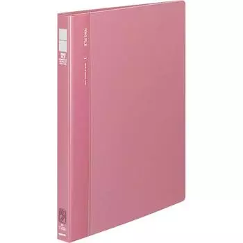 KOKUYO File Ring File Foam PP Sheet Cover A4 120 Sheets 30 Holes Pink F460P